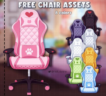 Cute Gamer Chair @neill_ayane
